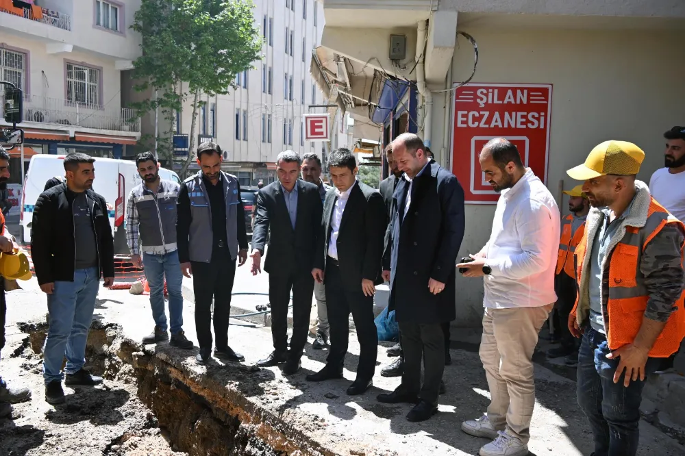 Derik Kaymakamı Bayraklı, 2’nci etap doğalgaz çalışmalarını yerinde inceledi