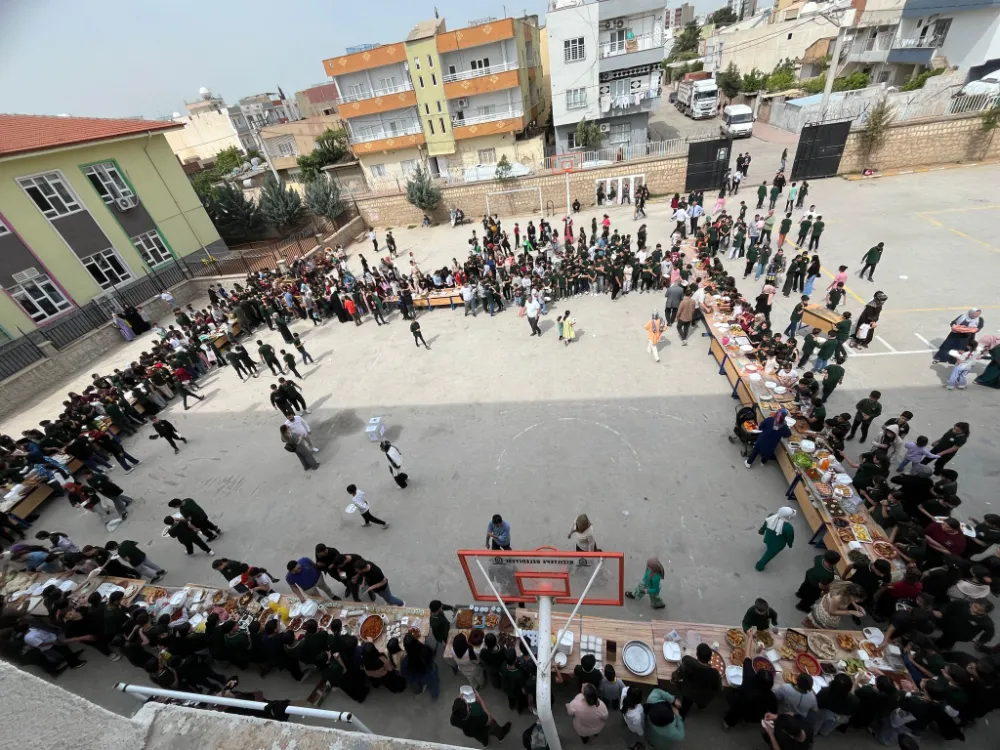Kızıltepe’de öğrenciler Gazze’ye destek kermesi düzenledi