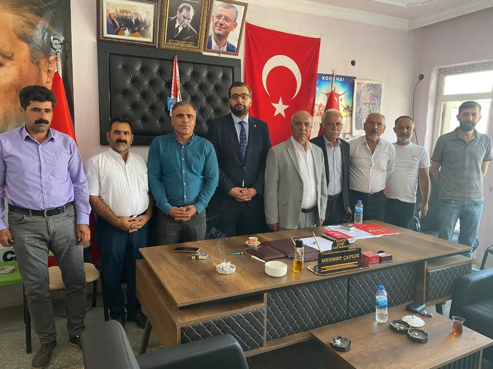 Derik’te Cumhuriyet Halk Partisi (CHP ilçe Başkanlığı 39’uncu Olağan Kongresi yapıldı.