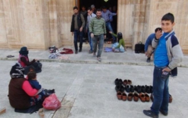 Kızıltepe`de Dilenciler Toplandı