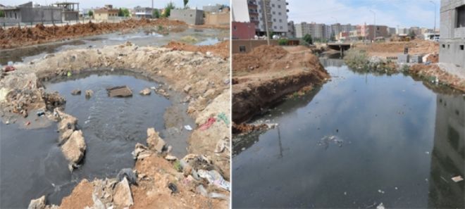 Zergan Deresine akan Kimyasal atıklar tehlike saçıyor