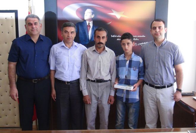 Kaymakamdan 1.ye ödül
