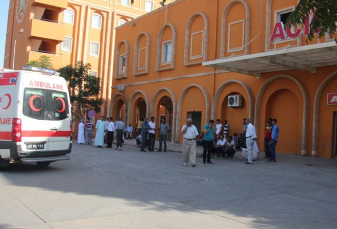 Kızıltepe`de bir genç kaza kurşunu ile yaralandı