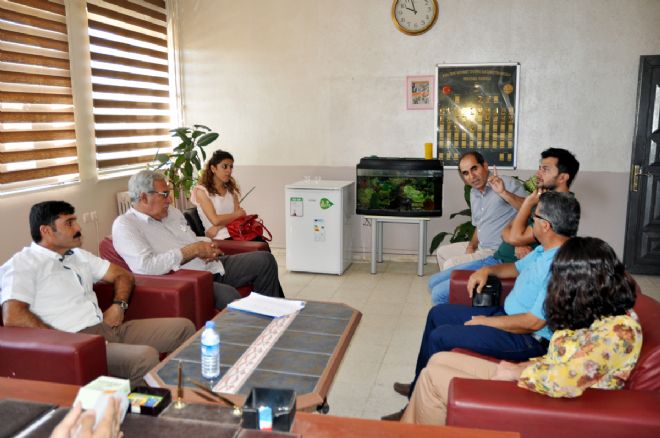 Mehmet Doğru İlk ve Ortaokuluna Eşbaşkanlardan ziyaret