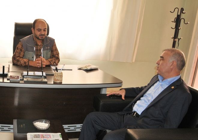 Milletvekili Akdağ`dan Tepeli İş Merkezi ve İLKHA`ya ziyaret