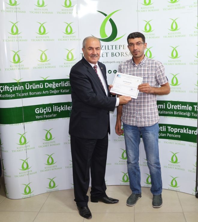 Ticaret Borsasında girişimcilik sertifikaları verildi