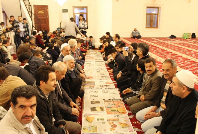 Gençler sabah namazında buluştu