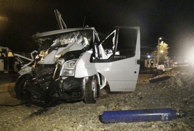 Mazıdağı`ndatrafik kazası: 1 ölü 7 yaralı
