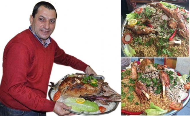 Hikmet Ustadan Evlere Fırında Kızarmış Hindi Dolması servisi