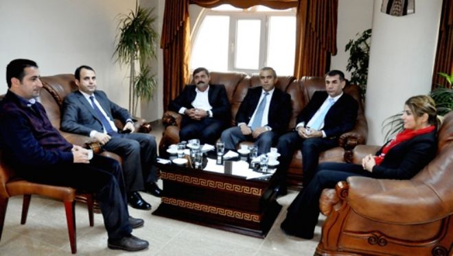 Kaymakam`dan belediyeye ziyaret