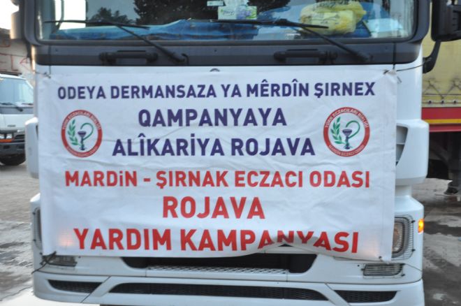 Eczacılardan Rojava